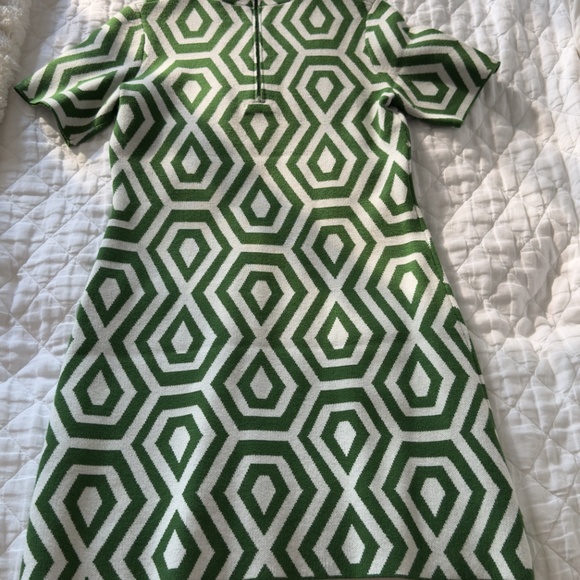 Use once- Maeve Nina Short Sleeved Mock Neck Mini Dress - Picture 6 of 6